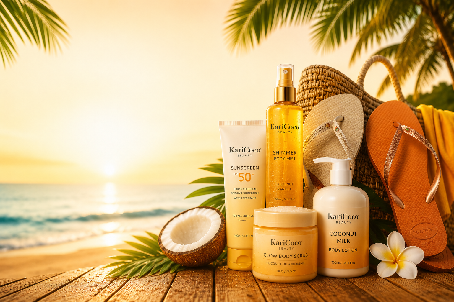 Tropical Tan products
